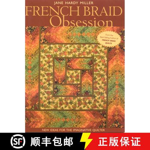 【3-4周达】French Braid Obsession-Print-On-Demand-Edition: New Ideas for the Imaginative Quilter [9781571205261]