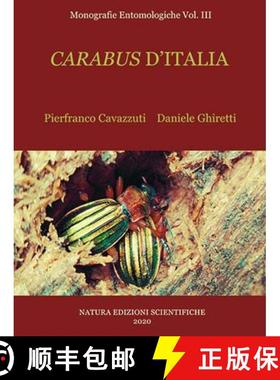 预订 Carabus d'Italia [Carabus Beetles of Italy] [9788889327159]