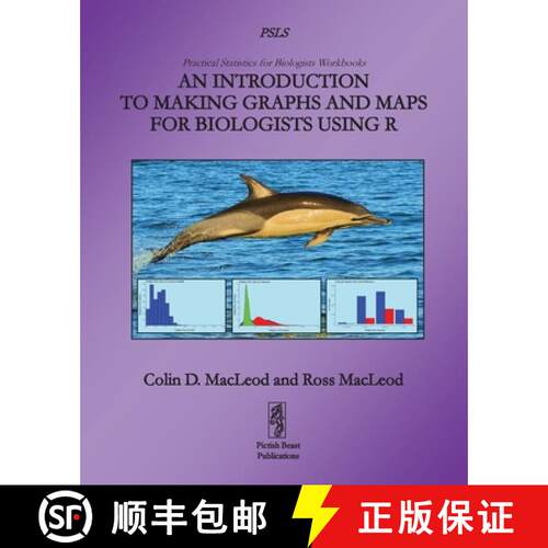 【3-4周达】An Introduction to Making Graphs and Maps for Biologists using R [9781909832084]