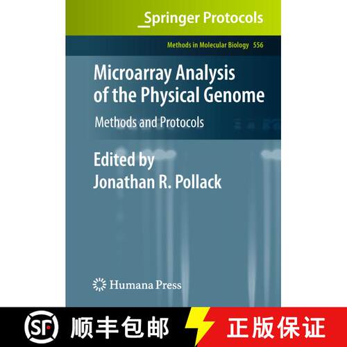 【3-4周达】精装 Microarray Analysis of the Physical Genome: Methods and Protocols - Microarray Analys... [9781603271912]