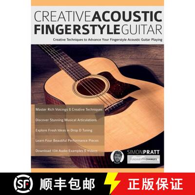 【3-4周达】Creative Acoustic Fingerstyle Guitar [9781789332391]