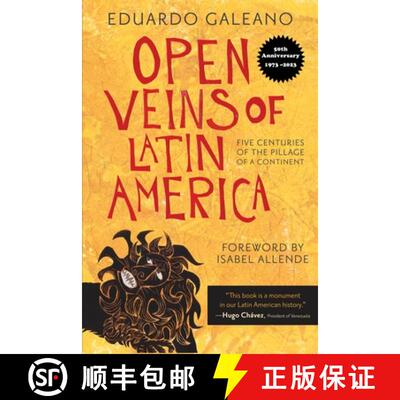 【3-4周达】精装 Open Veins of Latin America [9780853459903]