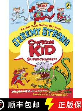 【3-4周达】Cartoon Kid - Supercharged! [9780141334752]