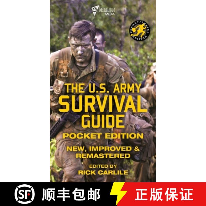 【2-3周达】The US Army Survival Guide - Pocket Edition: New, Improved and Remastered [9781949117189]