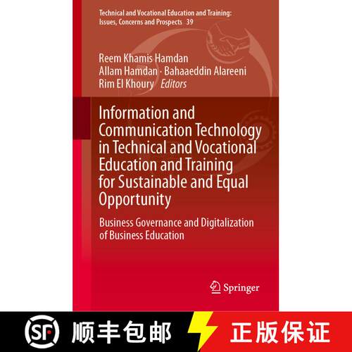 【3-4周达】精装 Information and Communication Technology in Technical and Vocational Education and Tr... [9789819977970]