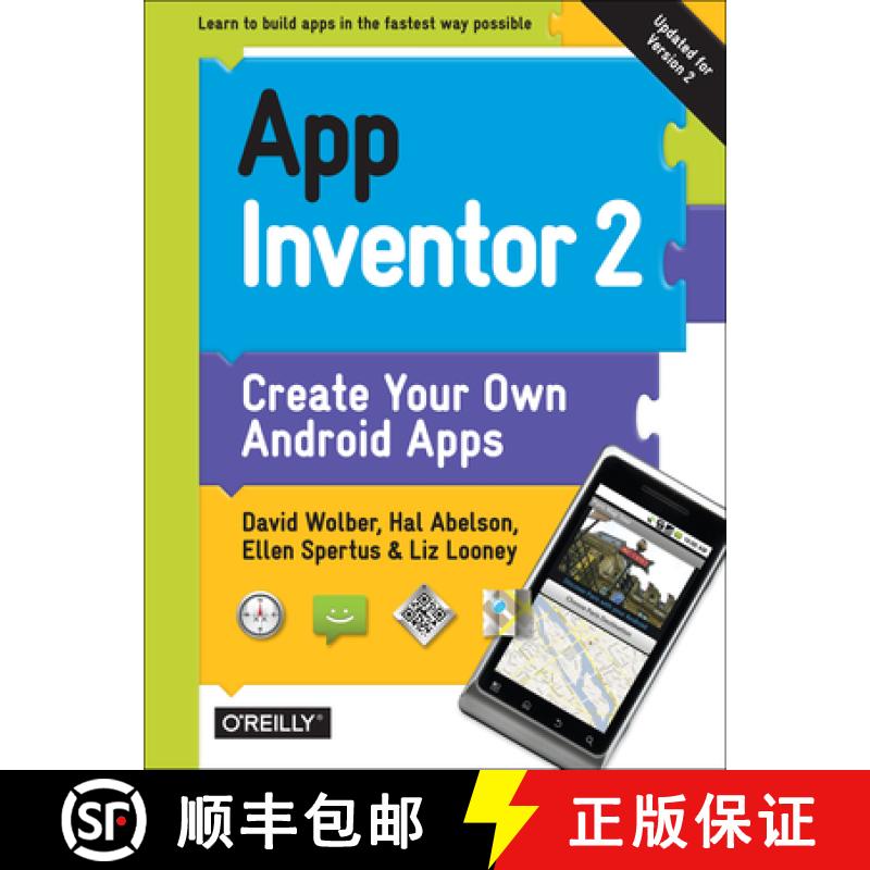 【3-4周达】App Inventor 2, 2e: Create Your Own Android Apps [9781491906842]