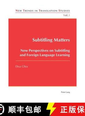 预订 Subtitling Matters; New Perspectives on Subtitling and Foreign Language Learning [9783034308434]