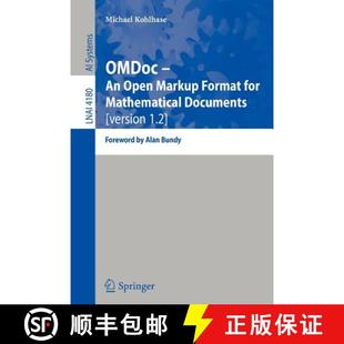 Markup Foreword Format Open OMDoc 1.2 for Alan... Documents version 4周达 9783540378976 Mathematical