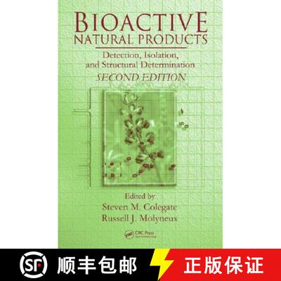 【3-4周达】精装 Bioactive Natural Products : Detection, Isolation, and Structural Determination, Seco... [9780849372582]
