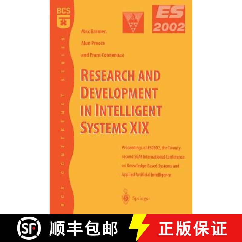 【3-4周达】Research and Development in Intelligent Systems XIX: Proceedings of ES2002, the Twenty-sec... [9781852336745]