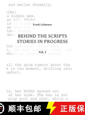 【3-4周达】Behind the Scripts Stories in Progress: Vol. 1 [9783759731203]