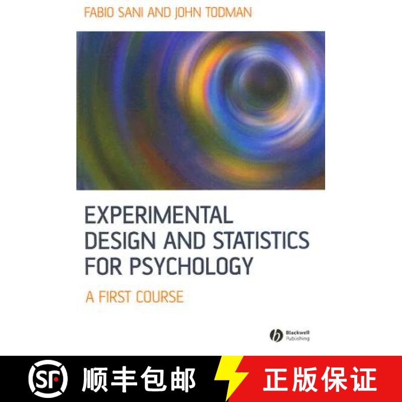 【3-4周达】Experimental Design And Statistics For Psychology A First Course [Wiley心理学] [9781405100236]
