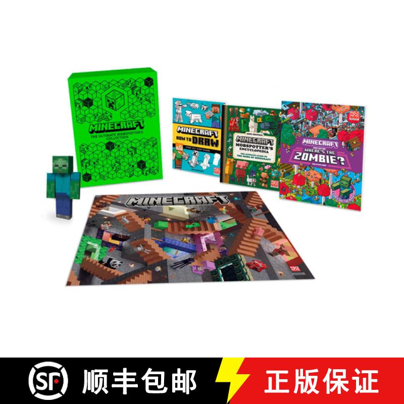 【2-3周达】Minecraft the Ultimate Mobspotter's Collection Gift Box [9780008682316]