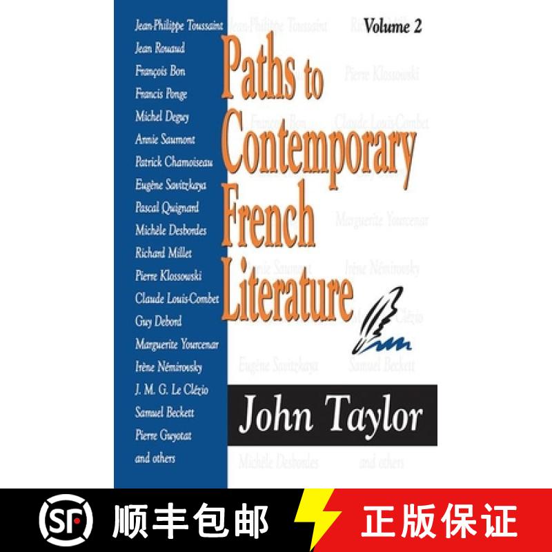 【3-4周达】Paths to Contemporary French Literature: Volume 2 [9781138512993]
