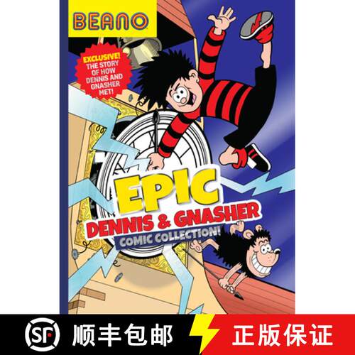 【3-4周达】精装 Beano Epic Dennis & Gnasher Comic Collection [9780008512354]
