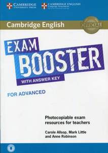 【4周达】剑桥CAE考试教师书带答案和音频 Cambridge English Exam Booster for Advanced with Answer Key w...[9781108349086]