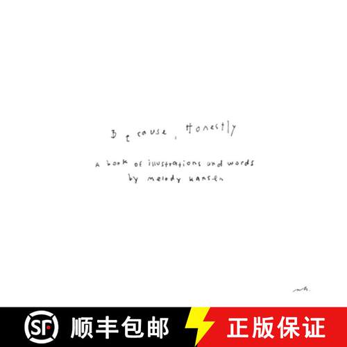 【3-4周达】Because, Honestly: The Book [9780578613918]