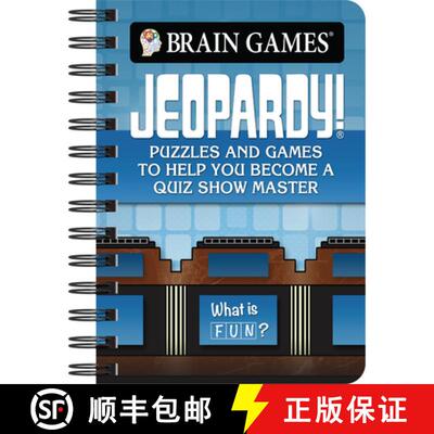 【3-4周达】Brain Games - To Go - Jeopardy!: Puzzles and Games to Help You Become a Quiz Show Master [9781645587538]