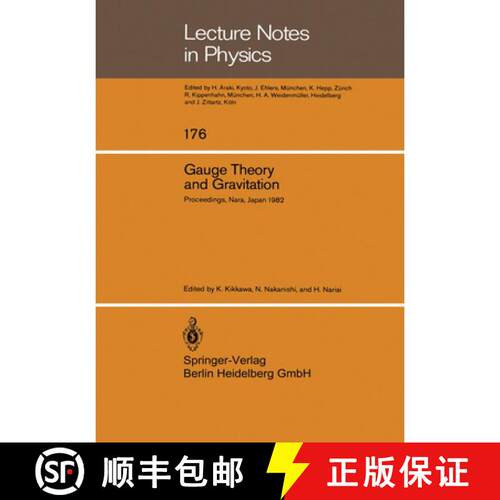 【3-4周达】Gauge Theory and Gravitation: Proceedings of the International Symposium on Gauge Theory a... [9783540119944]