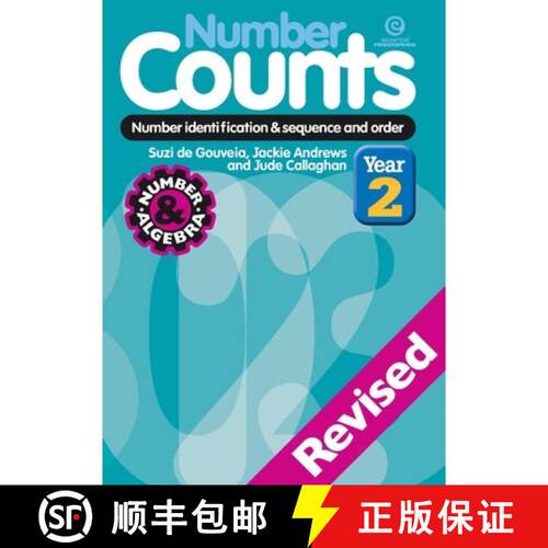 【3-4周达】Number Counts Year 2 Number Identification - Revised: Number identification, sequence and ... [9781927190777]