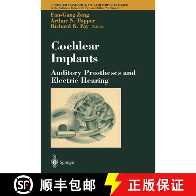 【3-4周达】精装 Cochlear Implants: Auditory Prostheses and Electric Hearing [9780387406466]