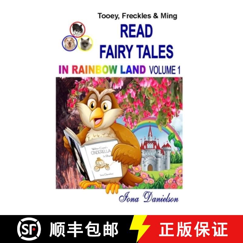 【2-3周达】Tooey, Freckles & Ming Read Fairy Tales in Rainbow Land Volume 1 [9781312981133]