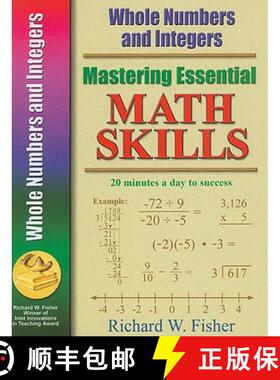 【3-4周达】Mastering Essential Math Skills: Whole Numbers and Integers [9780966621143]