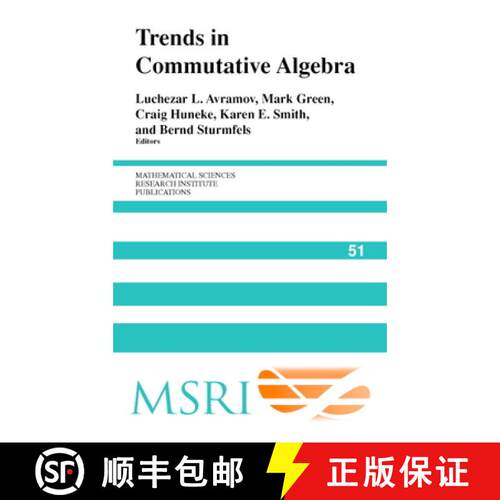 【3-4周达】精装 Trends in Commutative Algebra: - Trends in Commutative Algebra [9780521831956]