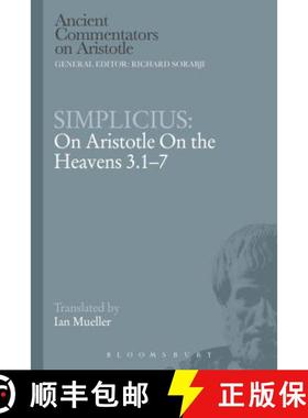 预订 Simplicius: On Aristotle on the Heavens 3.1-7 [9781472557841]