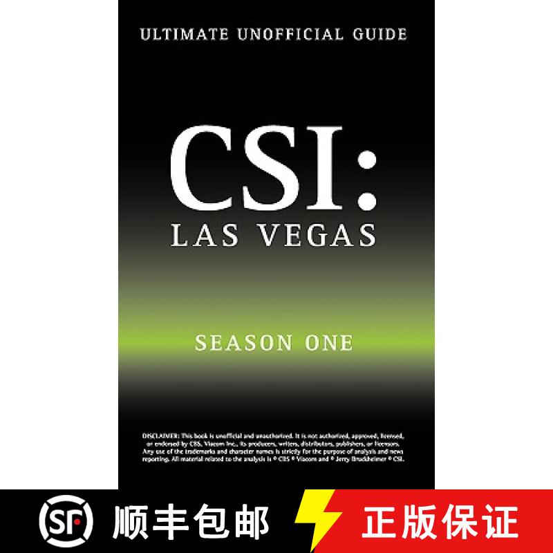 【2-3周达】Ultimate Unofficial Csi Las Vegas Season One Guide: Crime Scene Investigation Las Vegas Se... [9781603320252]