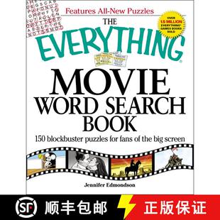 【3-4周达】The Everything Movie Word Search Book: 150 blockbuster puzzles for fans of the big screen [9781605500485]