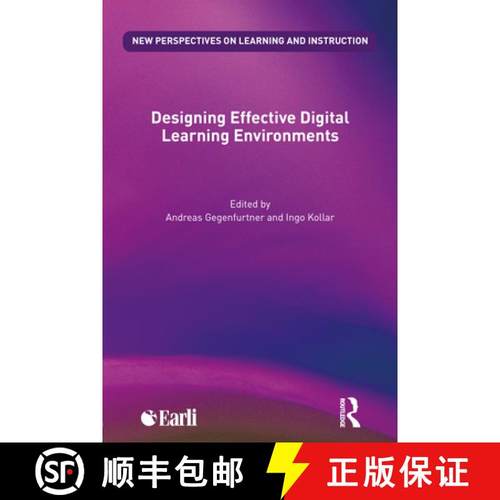 【3-4周达】Designing Effective Digital Learning Environments [9781032478180]