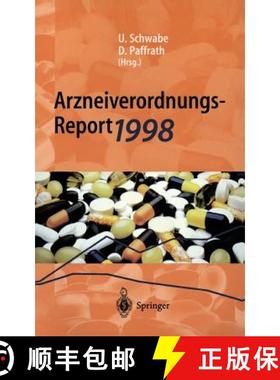 【3-4周达】Arzneiverordnungs-Report 1998: Aktuelle Daten, Kosten, Trends Und Kommentare [9783540652076]