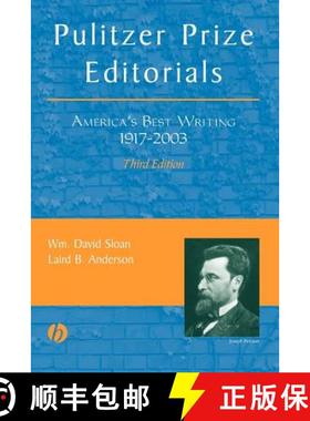 【3-4周达】Pulitzer Prize Editorials [Wiley传媒] [9780813825441]