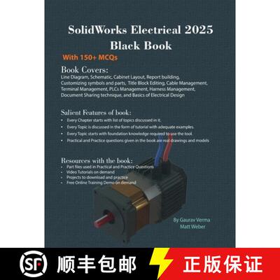 【3-4周达】SolidWorks Electrical 2025 Black Book [9781774591543]