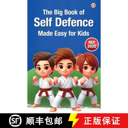 【3-4周达】The Big Book of Self-Defence Made Easy for Kids [9789371225311]