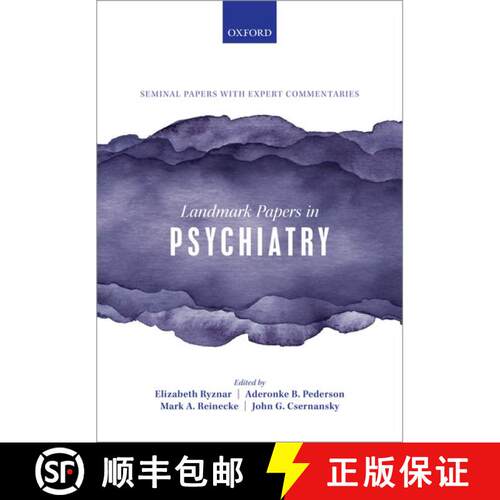 【3-4周达】Landmark Papers in Psychiatry [9780198836506]