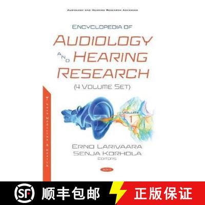 【3-4周达】Encyclopedia of Audiology and Hearing Research (4 Volume Set) [9781536177022]