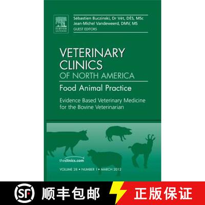 【3-4周达】Evidence Based Veterinary Medicine for the Bovine Veterinarian, an Issue of Veterinary Cli... [9781455739530]