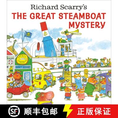 【3-4周达】Richard Scarry's The Great Steamboat Mystery [9780593569696]