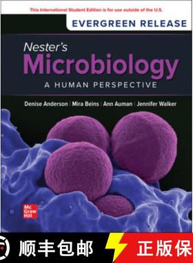 【3-4周达】Nester's Microbiology: A Human Perspective: 2024 Release ISE [9781266867552]