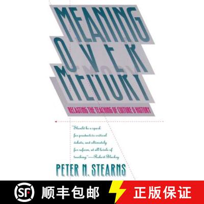 预订 Meaning Over Memory – Recasting the Teaching of Culture and History [9780807844854]