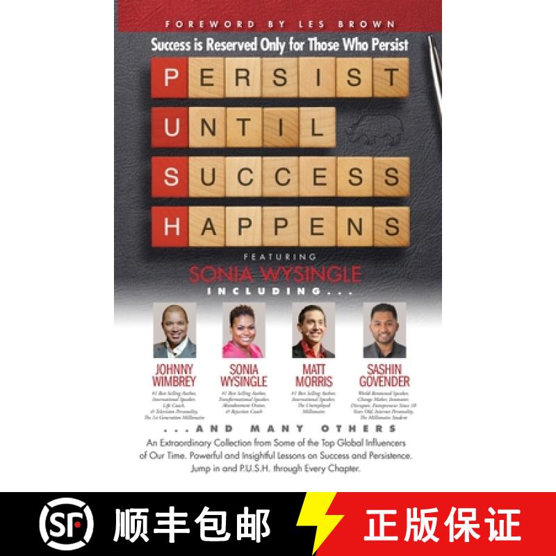 【3-4周达】P. U. S. H. Persist until Success Happens Featuring Sonia Wysingle: Success is Reserved On... [9781951502102]