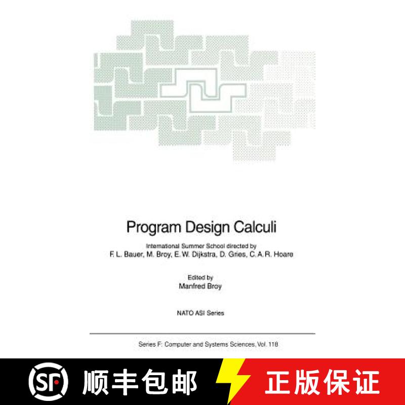 【3-4周达】Program Design Calculi [9783540569435]