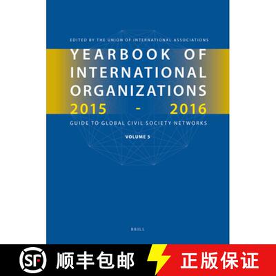 预订 精装 Yearbook of International Organizations 2015-2016, Volume 5: Statistics, Visualizations, an... [9789004293595]