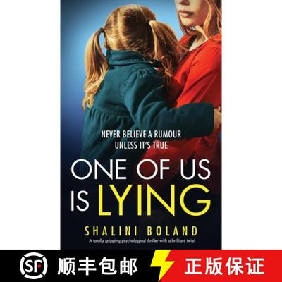 【3-4周达】One of Us Is Lying: A totally gripping psychological thriller with a brilliant twist [9781786819369]
