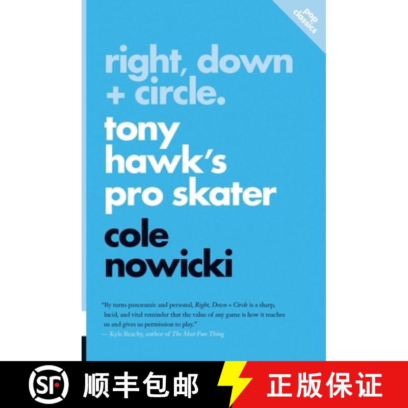 【3-4周达】Right, Down + Circle: Tony Hawk's Pro Skater [9781770417168]