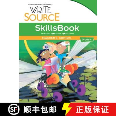 【3-4周达】Write Source SkillsBook Teacher's Edition Grade 4 [9780547484402]