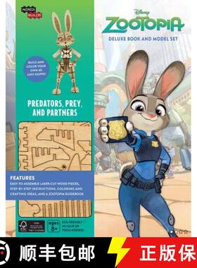 Incredibuilds: Disney: Zootopia Deluxe Book and Model Set [9781682980743]