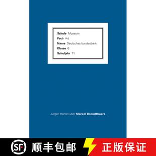 【3-4周达】精装 Marcel Broodthaers: An Attempt to Retell the Story by Jürgen Harten [9783863357870]
